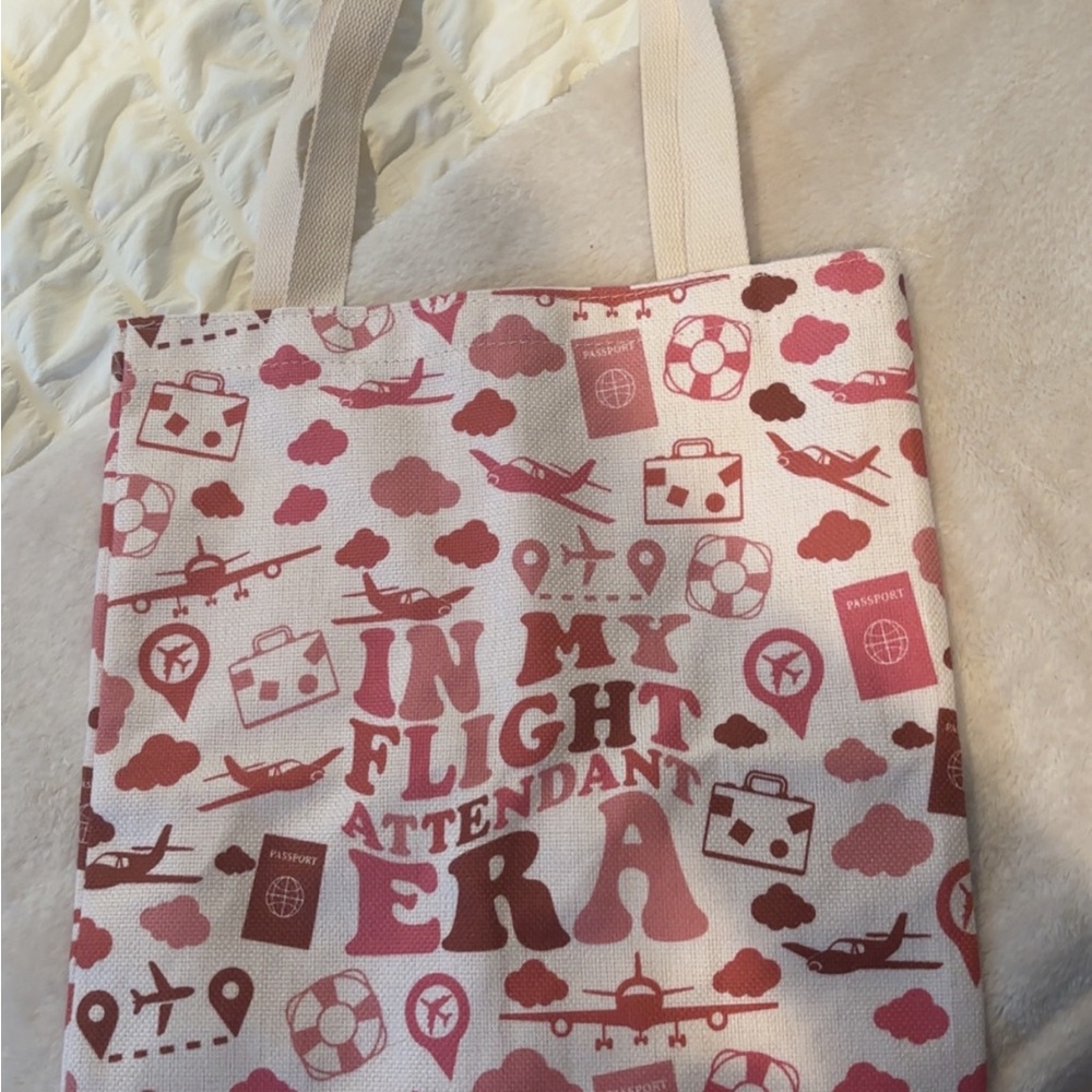 Flight attendant tote bag